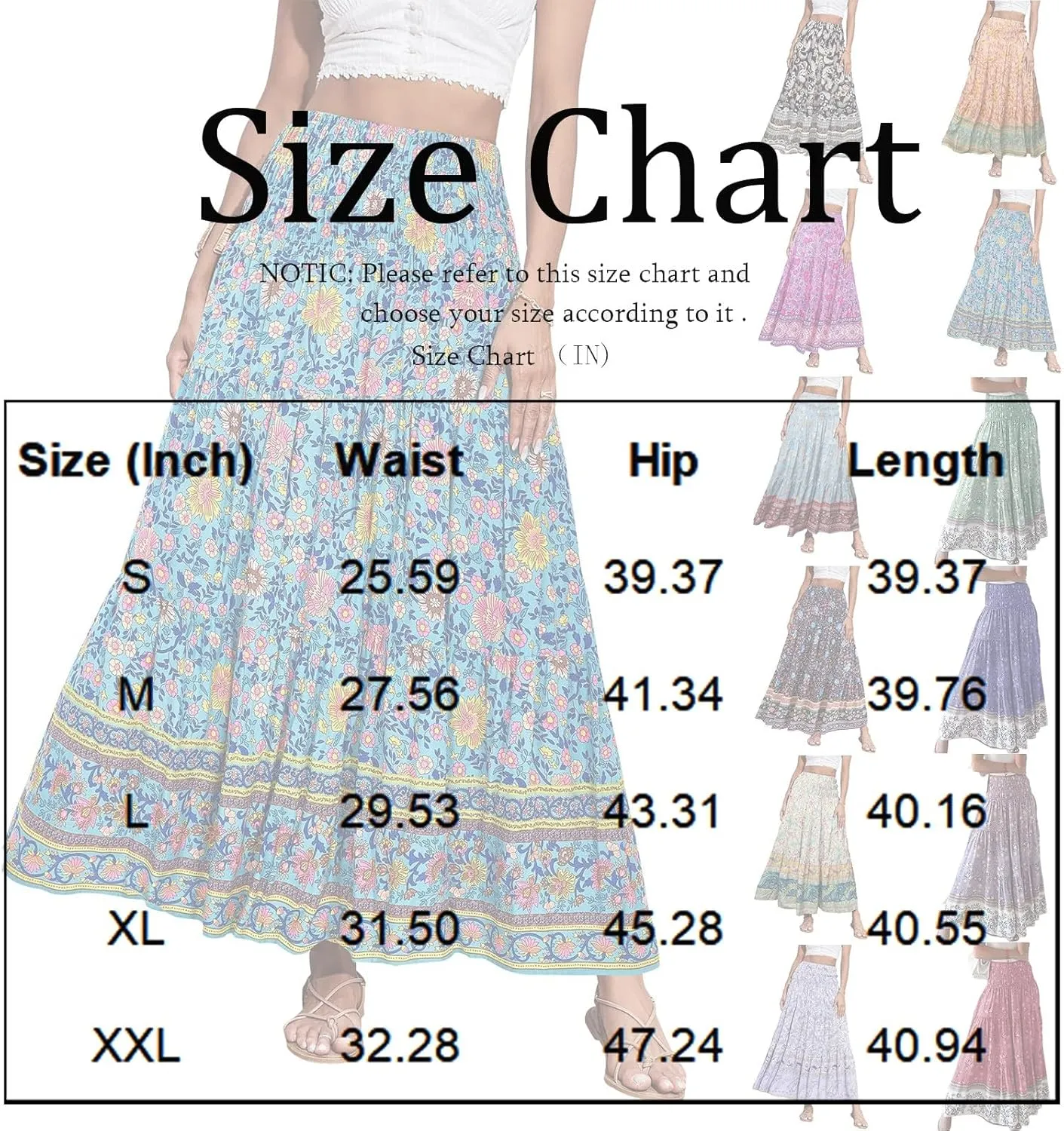 A Line Maxi Dress for Women Summer Drawstring Elastic High Waisted Skirts Elegant 3-Layer Tiered Ruched Long Skirt