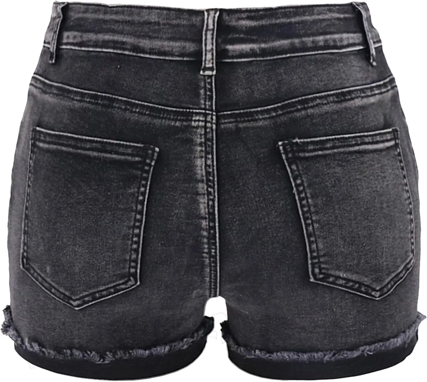 Atditama Women's Summer Ripped Jean Shorts Stretch Skinny Frayed Denim Shorts Beach Casual Women Shorts
