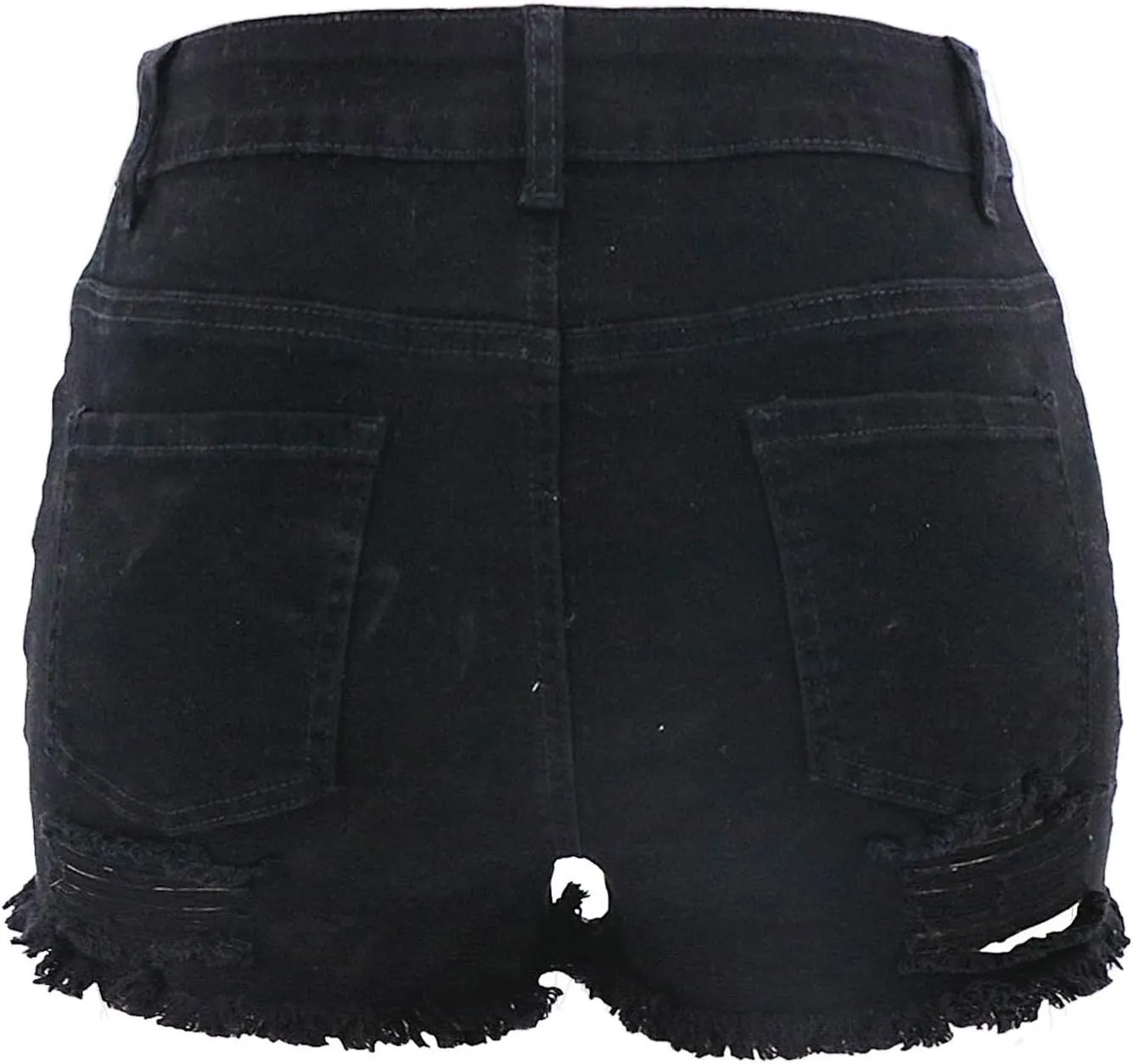 Atditama Women's Summer Ripped Jean Shorts Stretch Skinny Frayed Denim Shorts Beach Casual Women Shorts