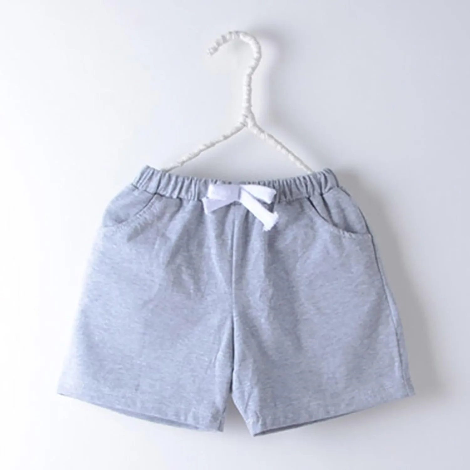Baby Boys Pull On Cargo Shorts Cotton Drawstring Stretch Chino Shorts for Girls Summer Toddler Joggers Pockets