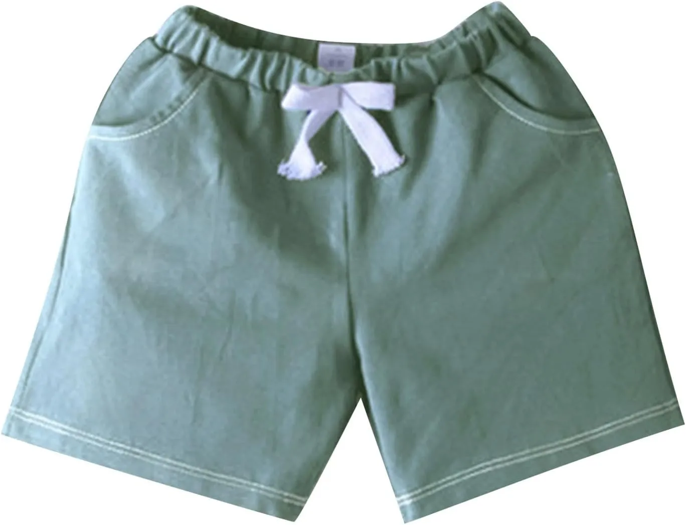Baby Boys Pull On Cargo Shorts Cotton Drawstring Stretch Chino Shorts for Girls Summer Toddler Joggers Pockets