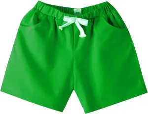 Baby Boys Pull On Cargo Shorts Cotton Drawstring Stretch Chino Shorts for Girls Summer Toddler Joggers Pockets