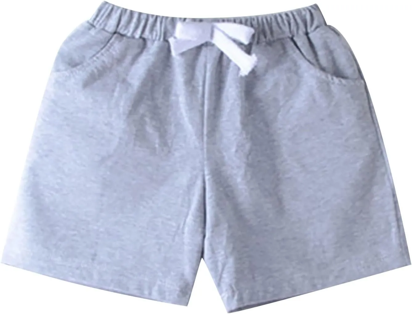 Baby Boys Pull On Cargo Shorts Cotton Drawstring Stretch Chino Shorts for Girls Summer Toddler Joggers Pockets