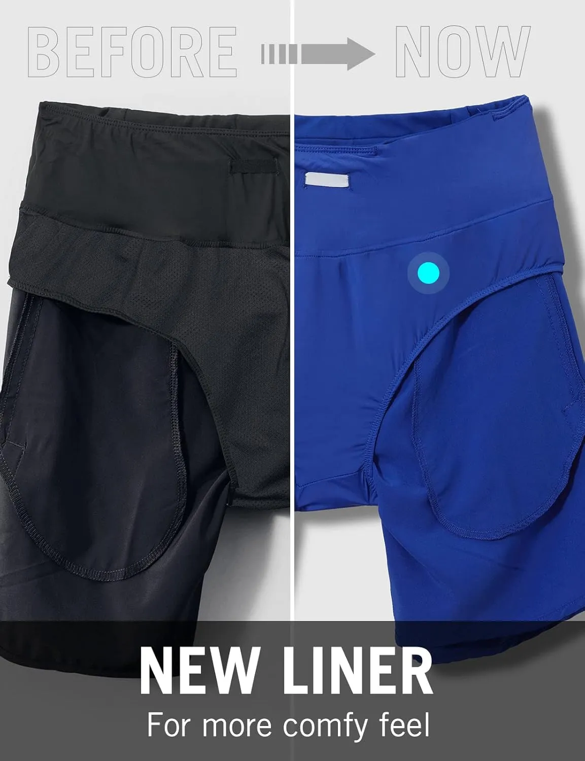 baleaf Womens' 7" Long Running Athletic Shorts with Liner High Waist Workout Gym Quick Dry Soft Split Leg Zipper Pocket