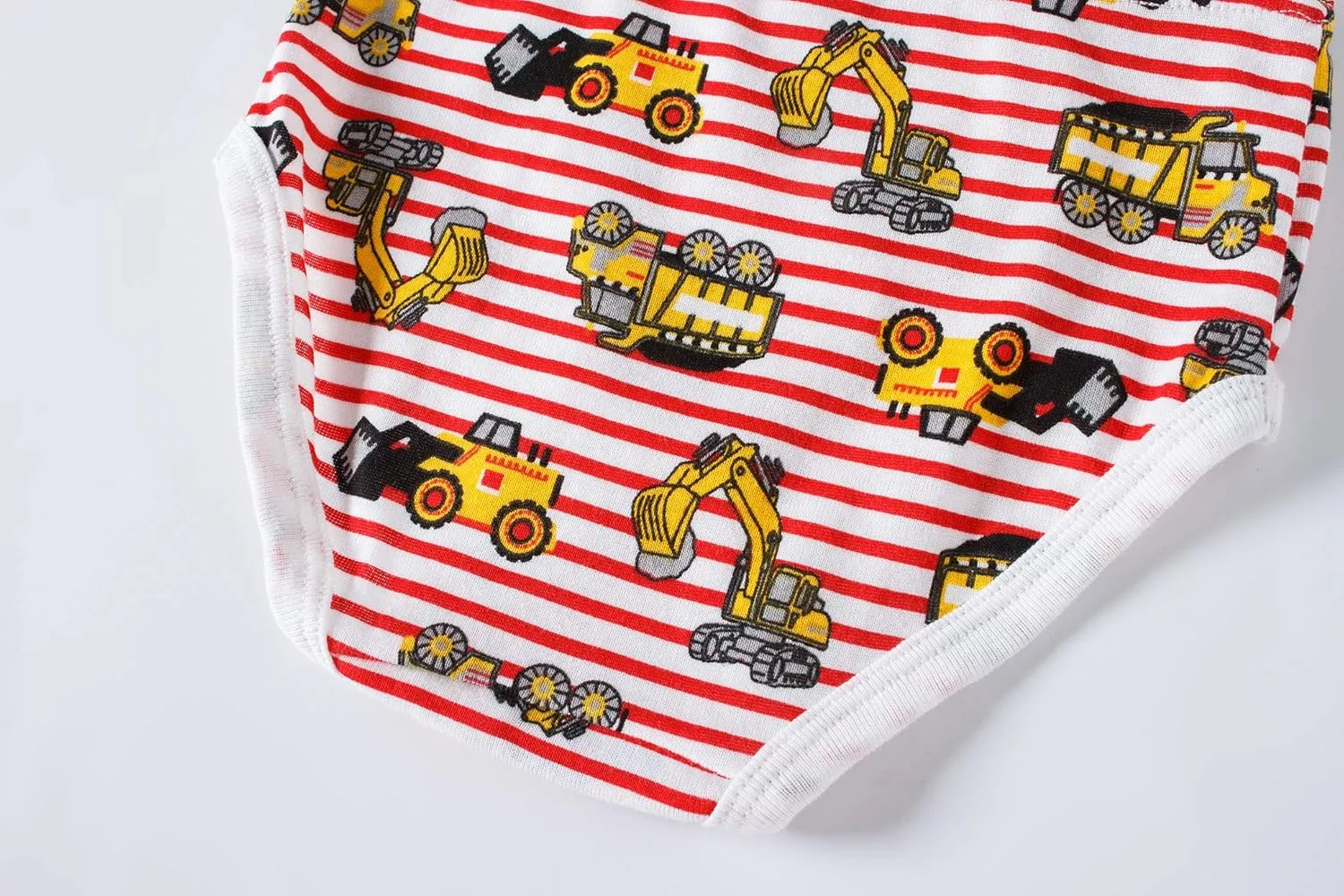Boboking 100% Cotton Little Boys Briefs Soft Dinosaur Truck Toddler Underwear