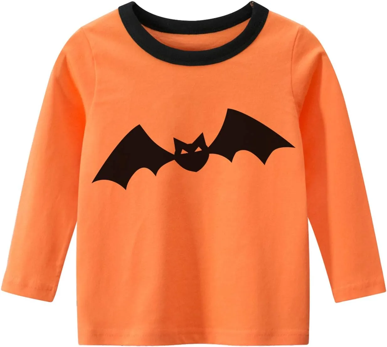 Boys Cotton Long Sleeve T-Shirts Rainbow Striped Shirts
