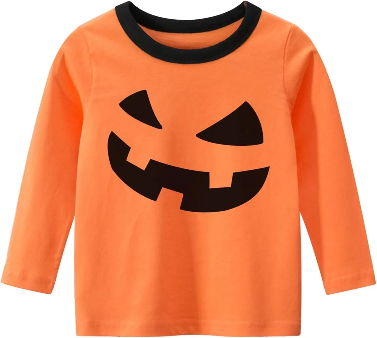 Boys Cotton Long Sleeve T-Shirts Rainbow Striped Shirts
