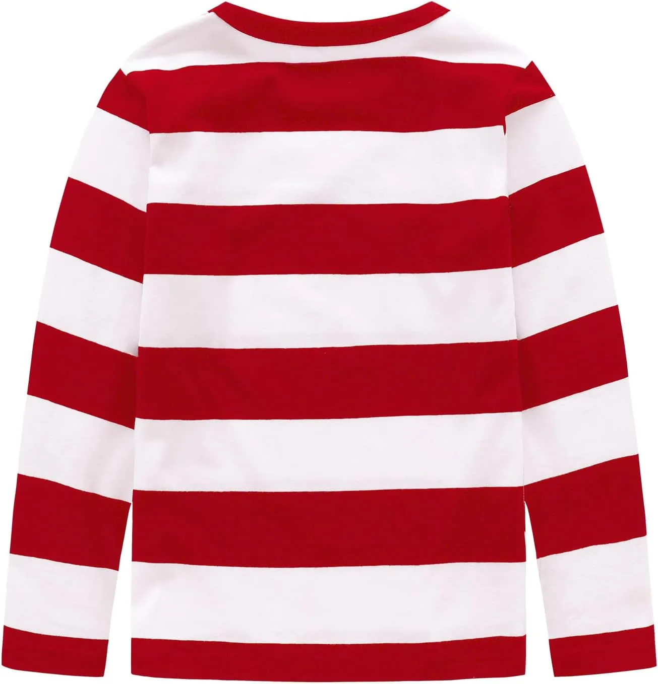 Boys Rainbow Striped Shirt Cotton Long Sleeve T-Shirts
