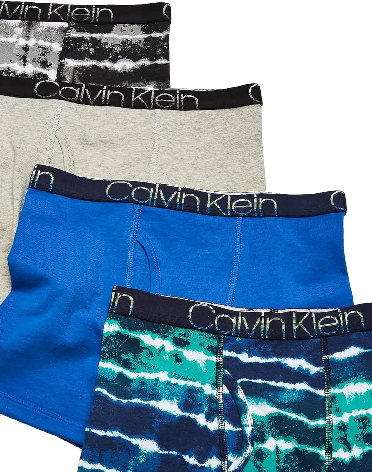 Calvin Klein Boys' Underwear Four Pack Boxer Brief Value Pack