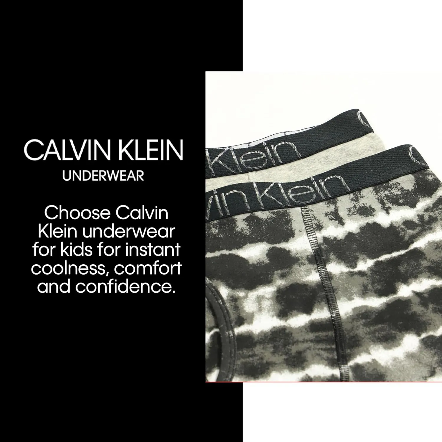 Calvin Klein Boys' Underwear Four Pack Boxer Brief Value Pack