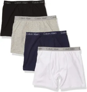 Calvin Klein Boys' Underwear Four Pack Boxer Brief Value Pack