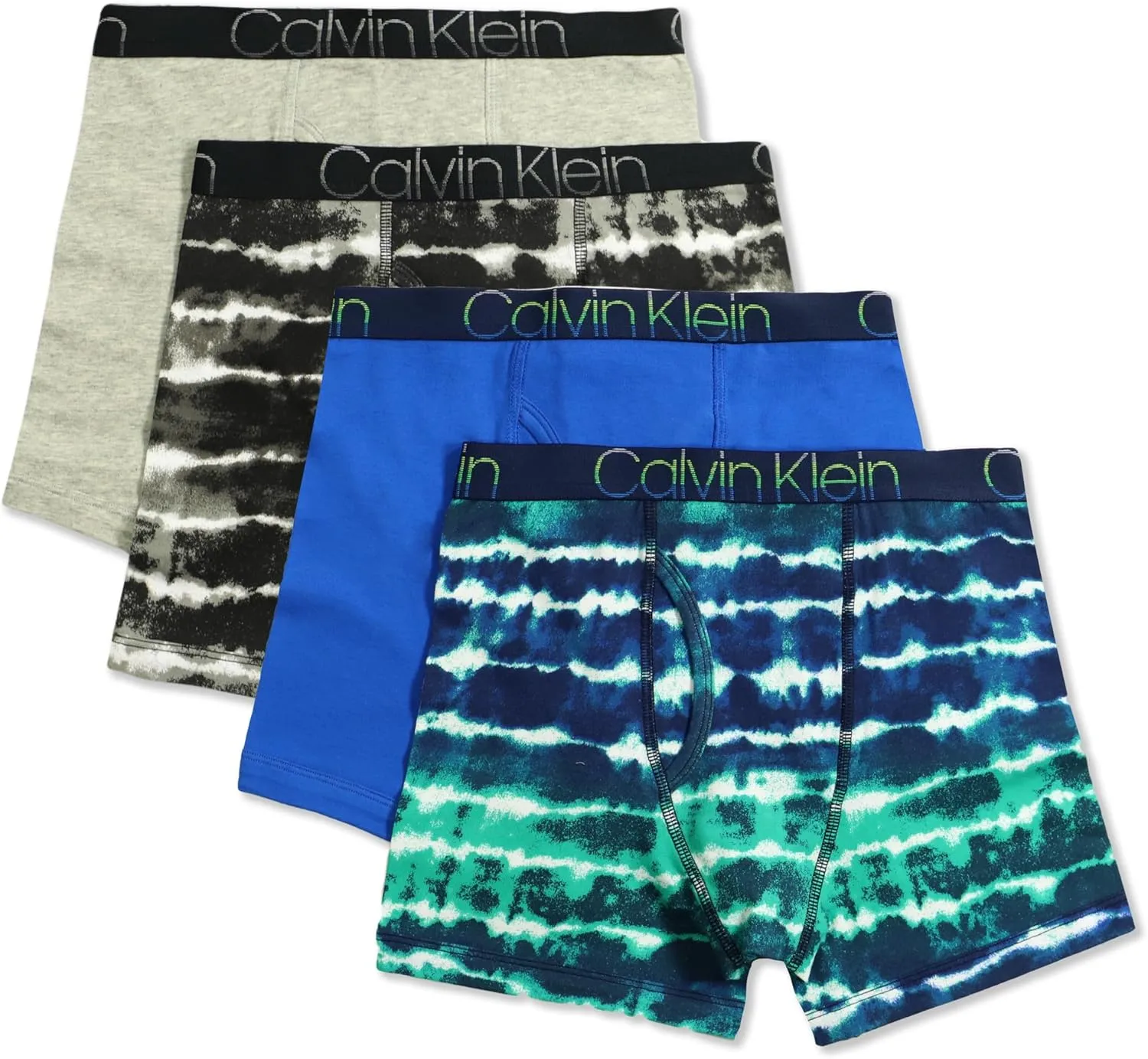 Calvin Klein Boys' Underwear Four Pack Boxer Brief Value Pack