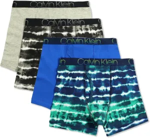 Calvin Klein Boys' Underwear Four Pack Boxer Brief Value Pack