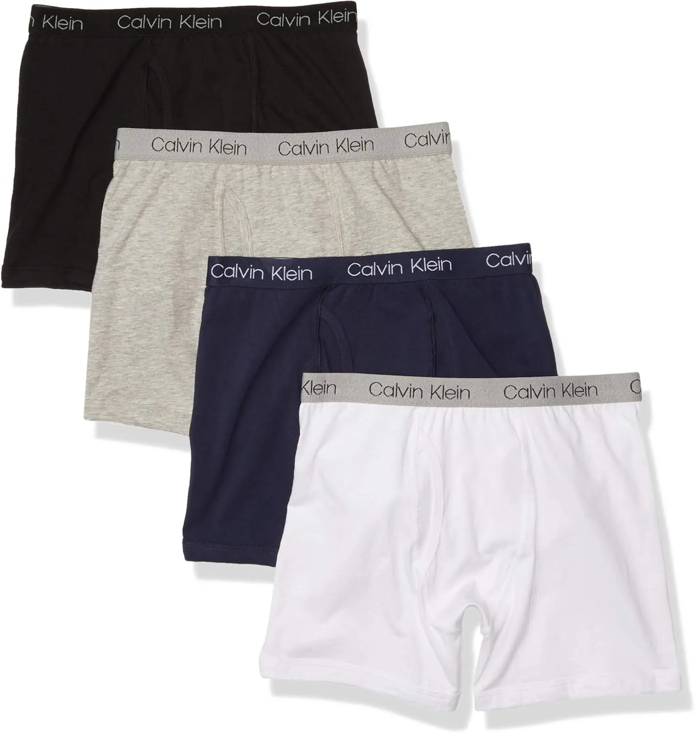 Calvin Klein Boys' Underwear Four Pack Boxer Brief Value Pack