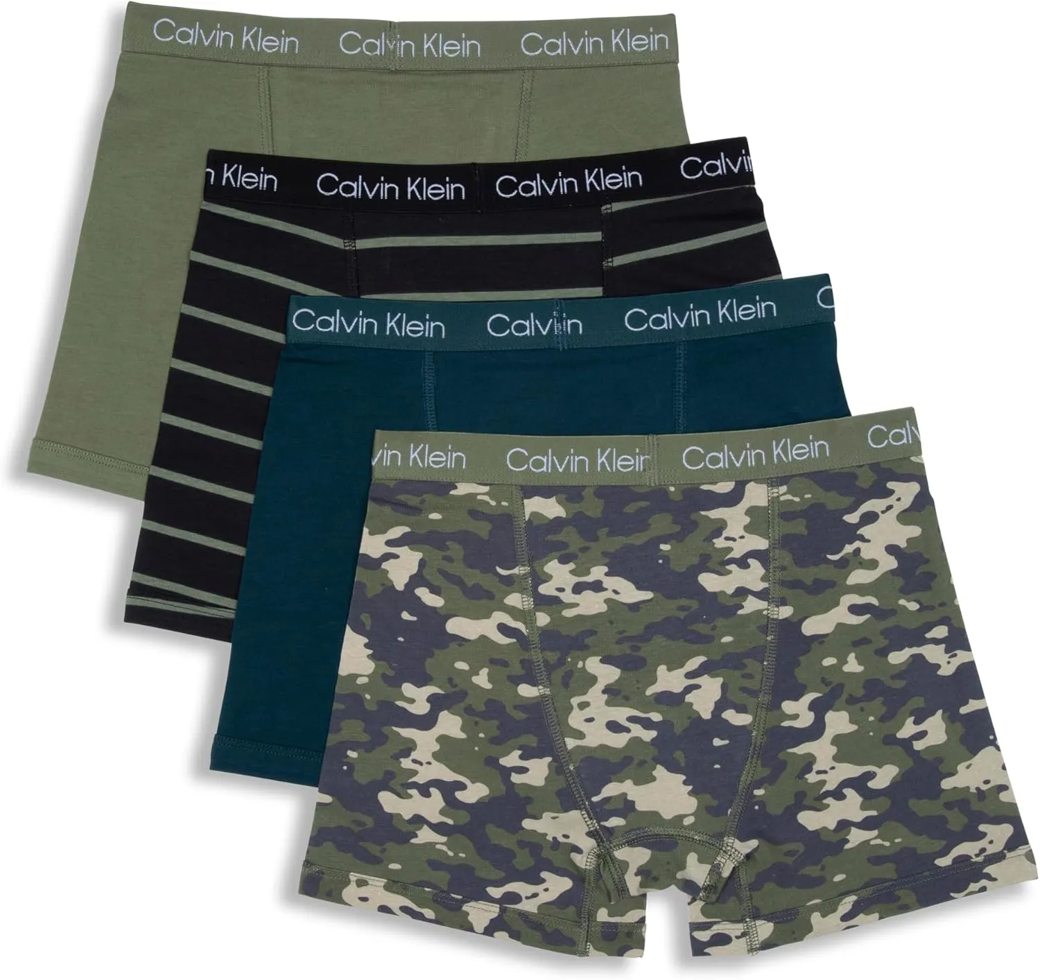 Calvin Klein Boys' Underwear Four Pack Boxer Brief Value Pack