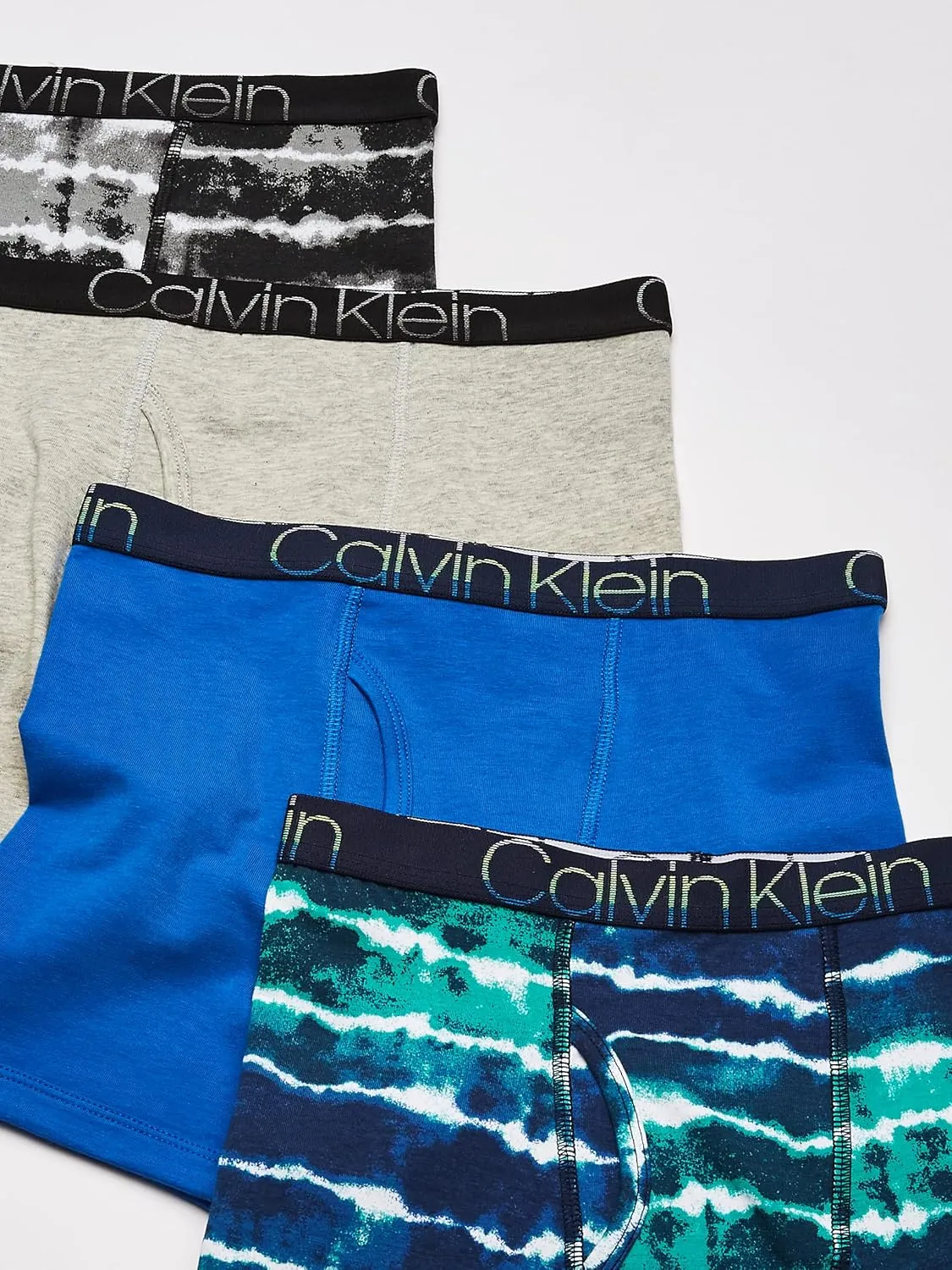 Calvin Klein Boys' Underwear Four Pack Boxer Brief Value Pack