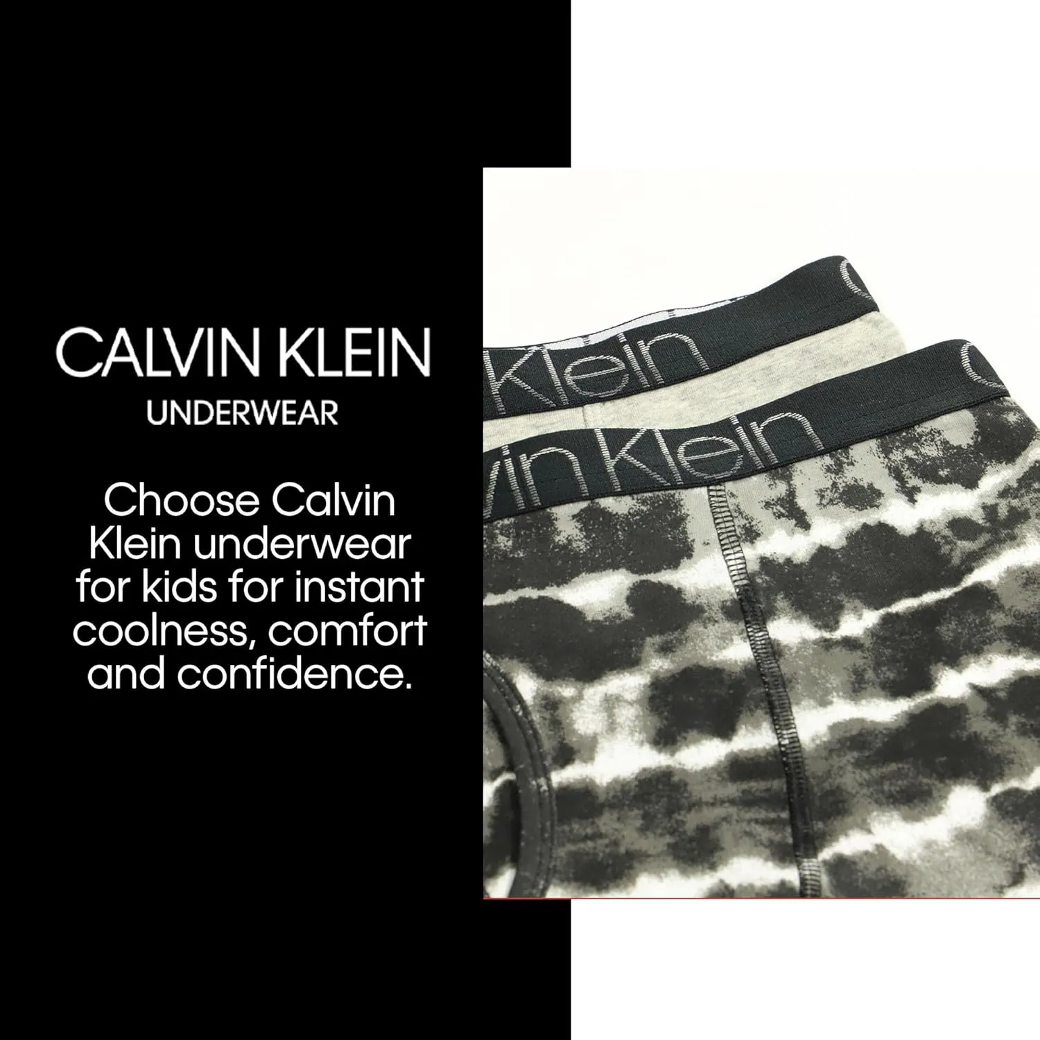 Calvin Klein Boys' Underwear Four Pack Boxer Brief Value Pack