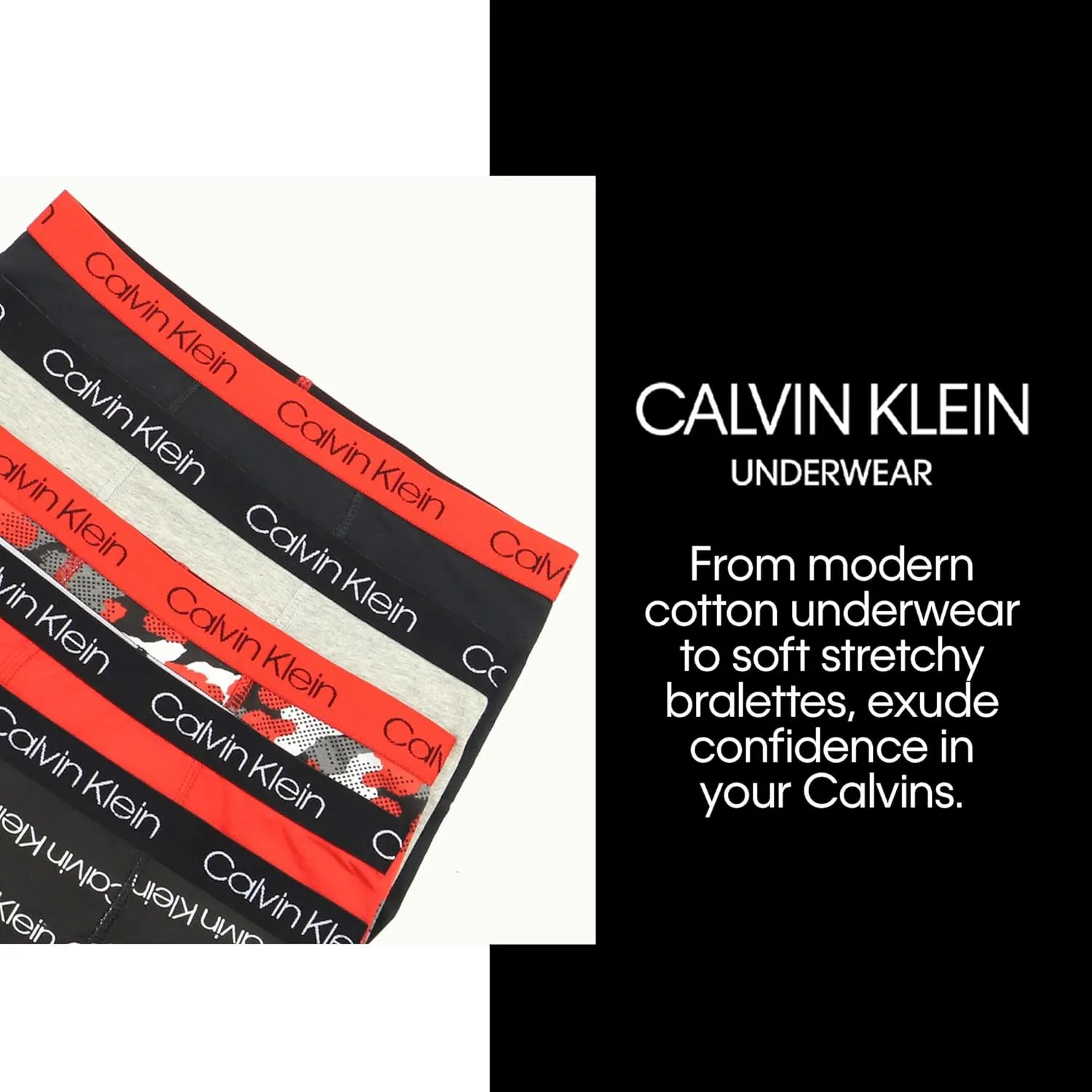 Calvin Klein Boys' Underwear Four Pack Boxer Brief Value Pack