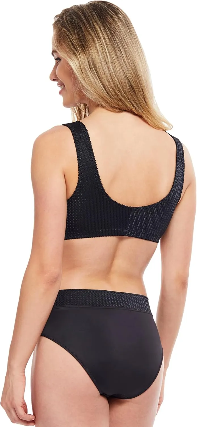 Carole Martin Women's Panties Wide Waist Band Ultra Soft Microfiber Comfort Briefs Underwear