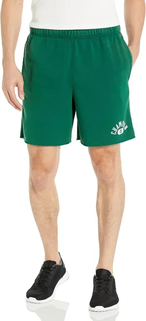 Champion Men's Mesh Sports Shorts, Men's Vintage Varsity Shorts, Comfortable Athletic Shorts for Men, Block Script 7"