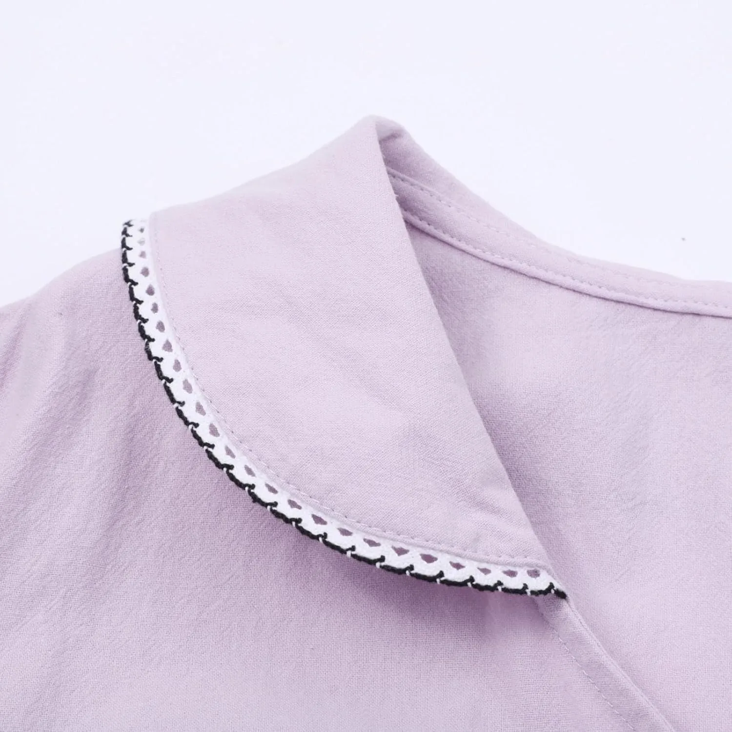 Cotton Linen Dresses for Women Summer Embroidered Sleeve A Line Comfy Cotton Maxi Dress Trendy Summer Vacation Clothes