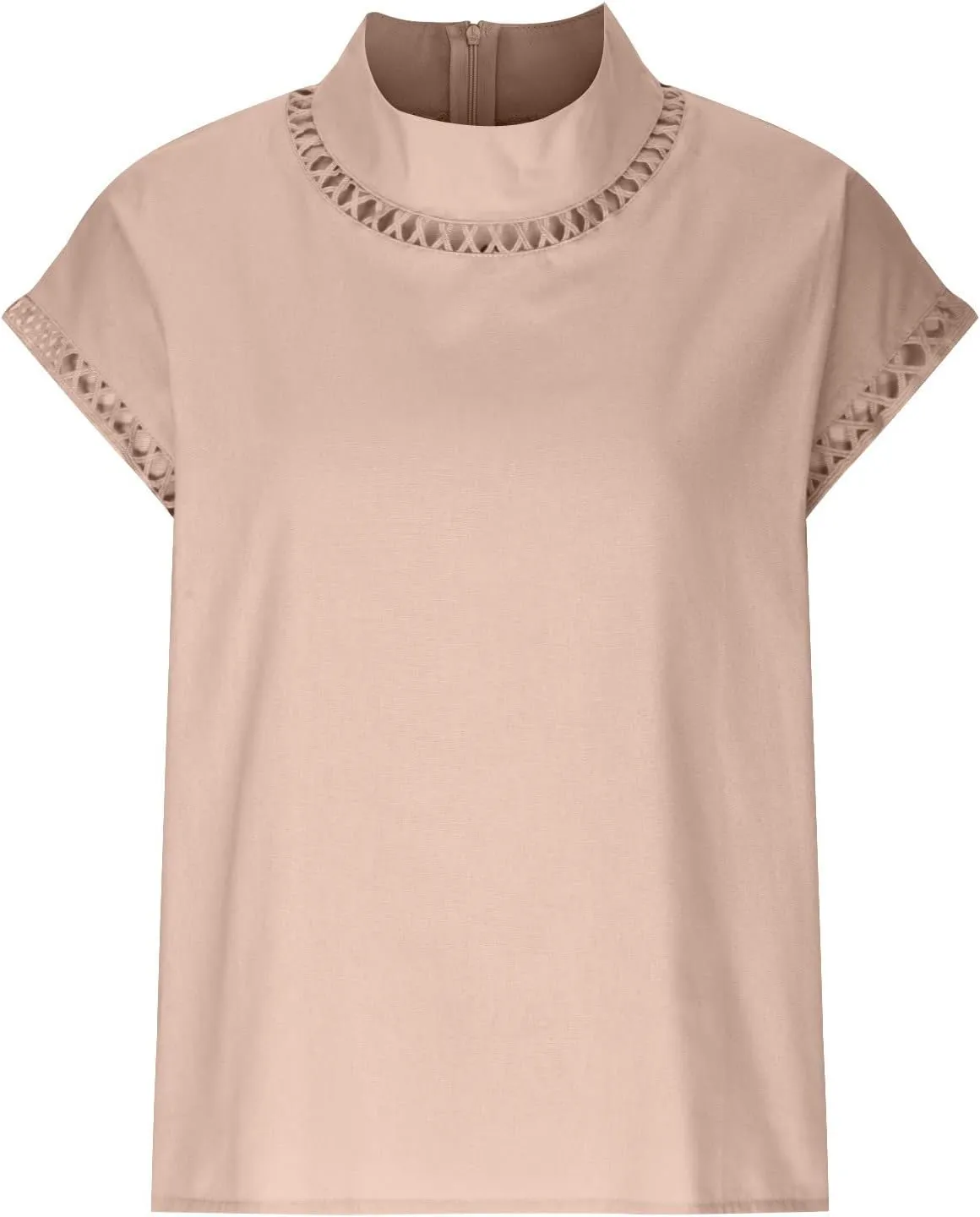 Cotton Tshirts for Women Elegant Cap Sleeve Solid Cotton Linen Tops Summer Fashion Blouse Going Out Trendy Clothes