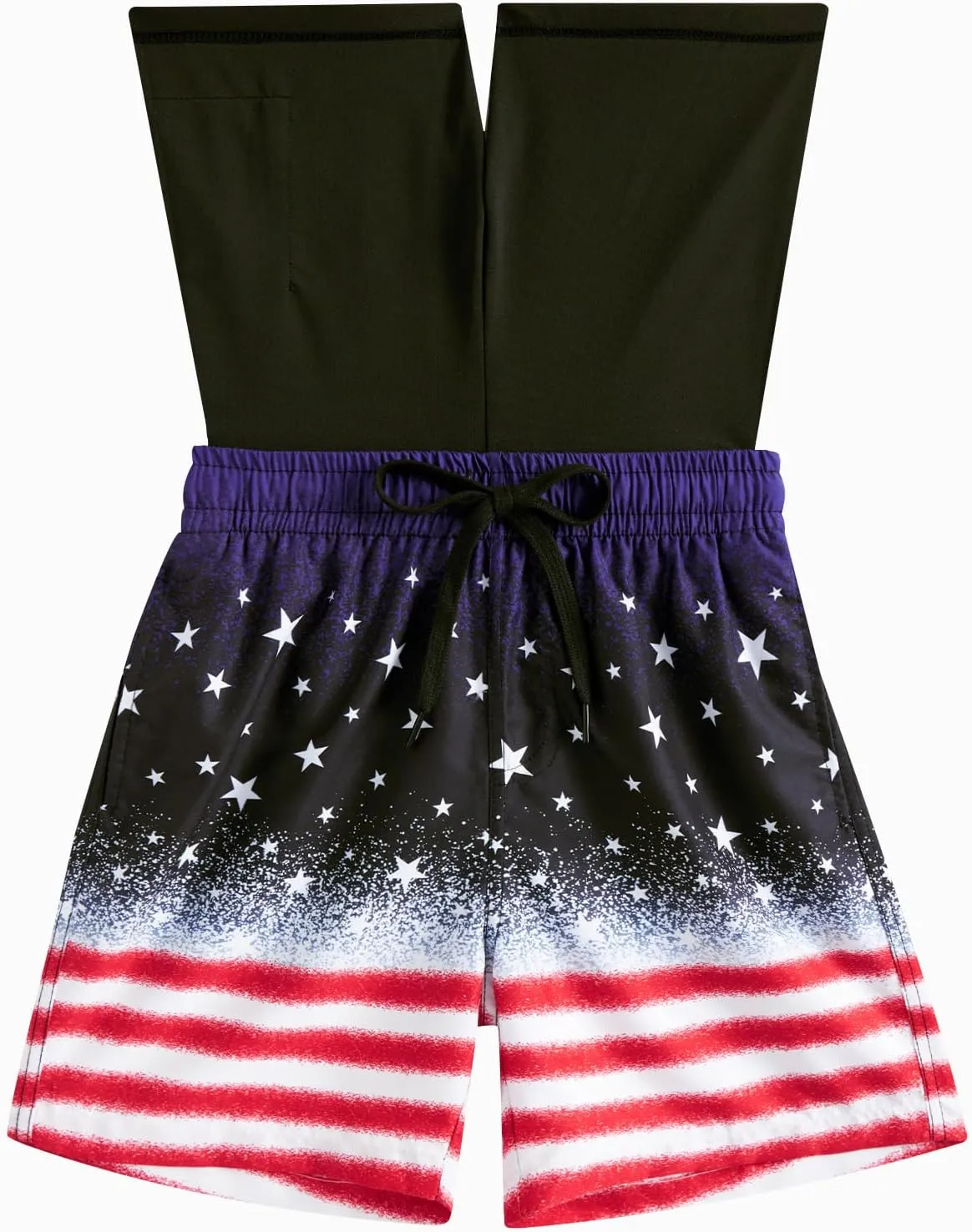 Cozople Boys Swim Trunks with Boxer Brief Liner Compression Swimwear Quick Dry Swim Shorts Bathing Suits 7-20 Years