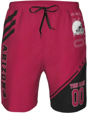 Custom Football Shorts Quick Dry Sports Shorts Personalized Running Shorts Outdoor Shorts Custom Beach Shorts