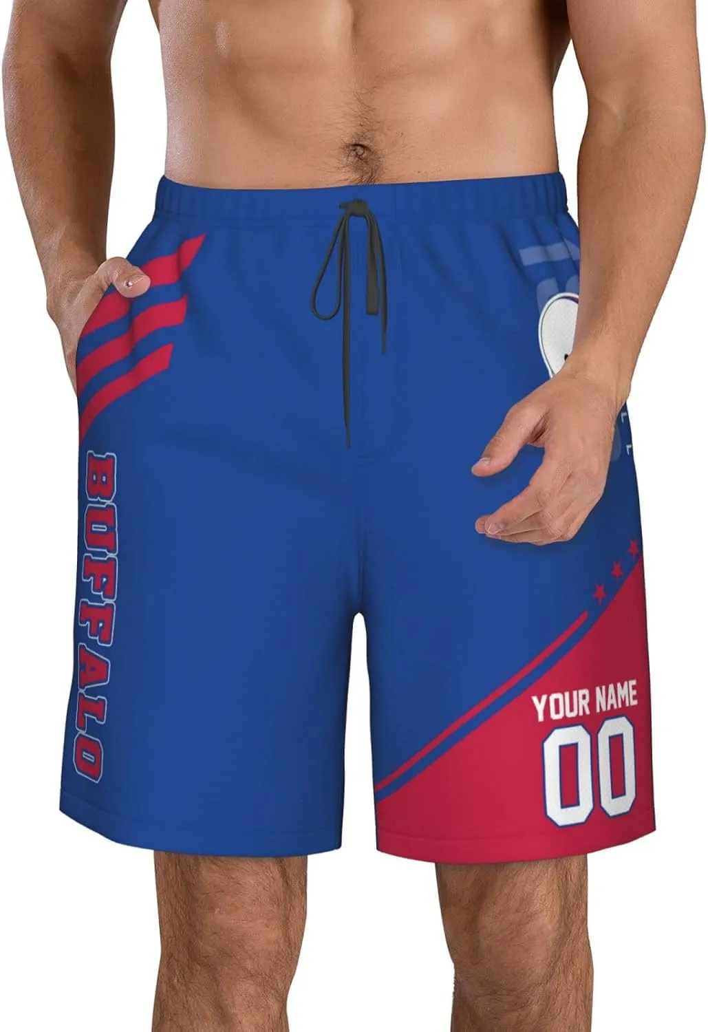 Custom Football Shorts Quick Dry Sports Shorts Personalized Running Shorts Outdoor Shorts Custom Beach Shorts