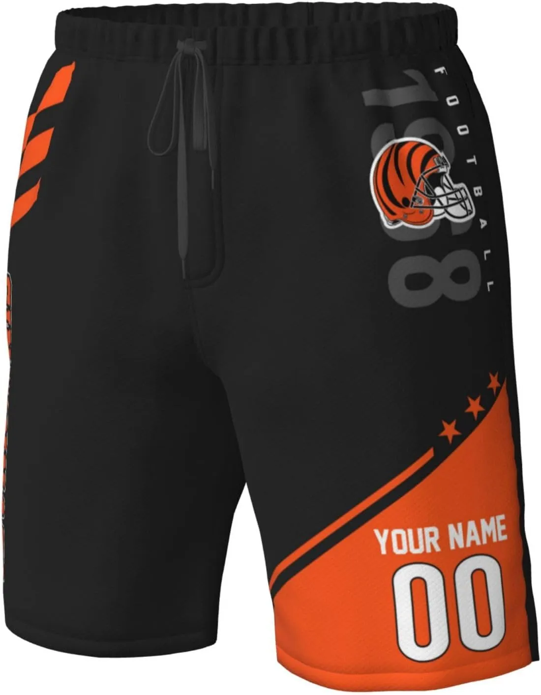 Custom Football Shorts Quick Dry Sports Shorts Personalized Running Shorts Outdoor Shorts Custom Beach Shorts