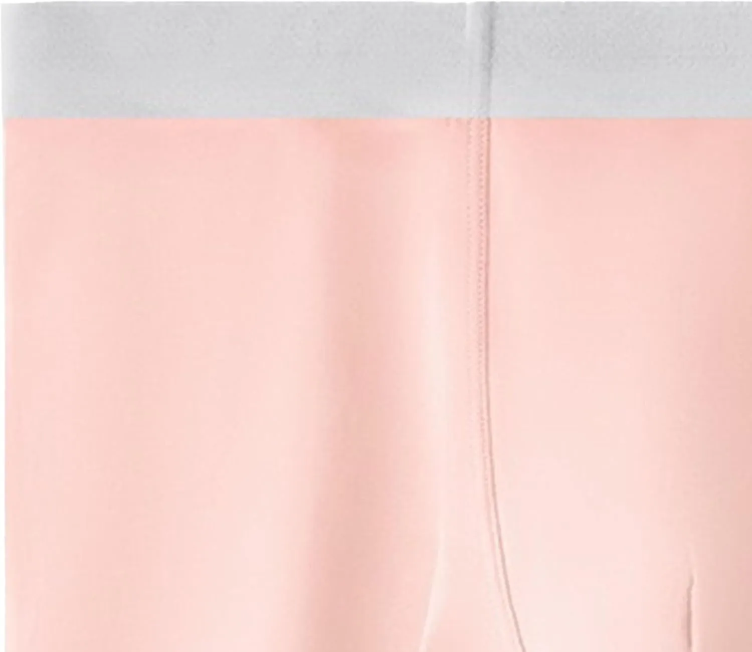 DGHM-JLMY Men's Ice Silk Summer Thin Underwear Seamless Solid Color Boyshort Breathable Boxer Briefs Shorts 2-Pack