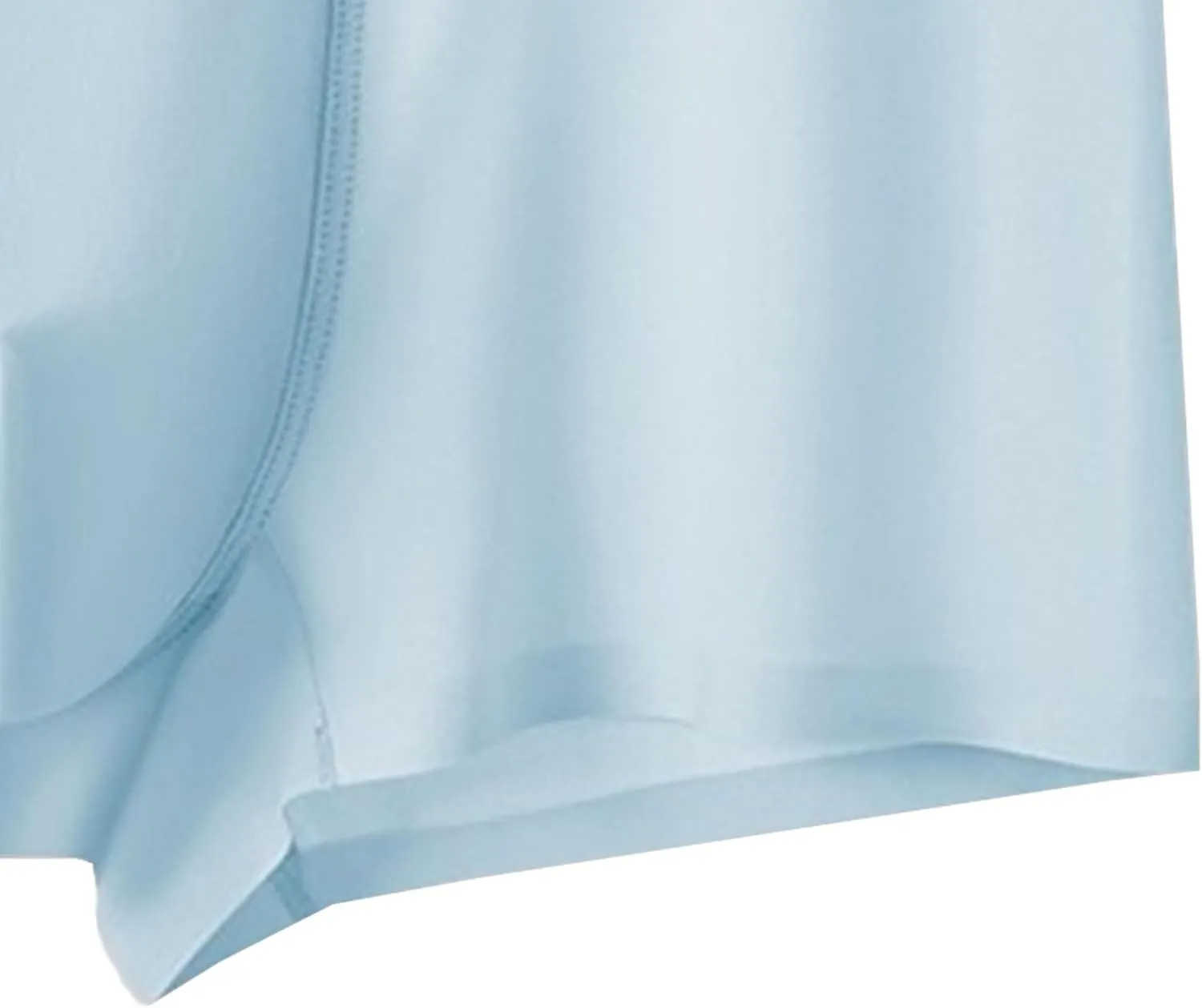 DGHM-JLMY Men's Seamless Underwear Trunks Shorts Ice Silk Sexy Transparent Underpants Lightweight Breathable Boxer Briefs