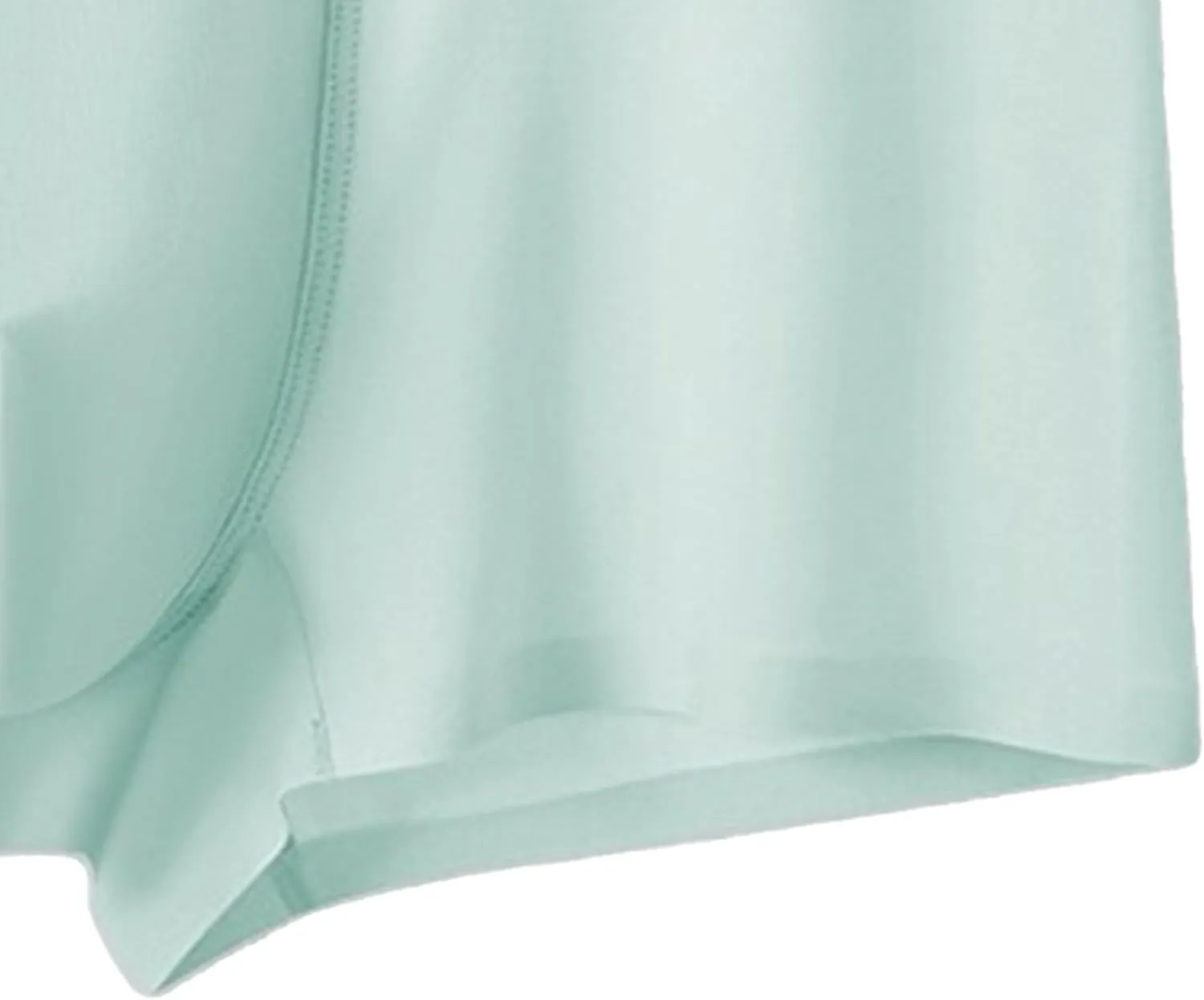 DGHM-JLMY Men's Seamless Underwear Trunks Shorts Ice Silk Sexy Transparent Underpants Lightweight Breathable Boxer Briefs