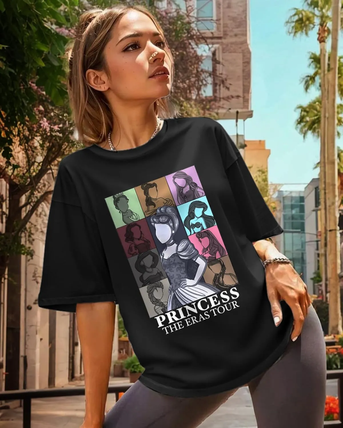 Flafens T Shirts for Women Graphic Tees - Womens T-Shirts Cotton Cute Fit Tshirts Teens Girls