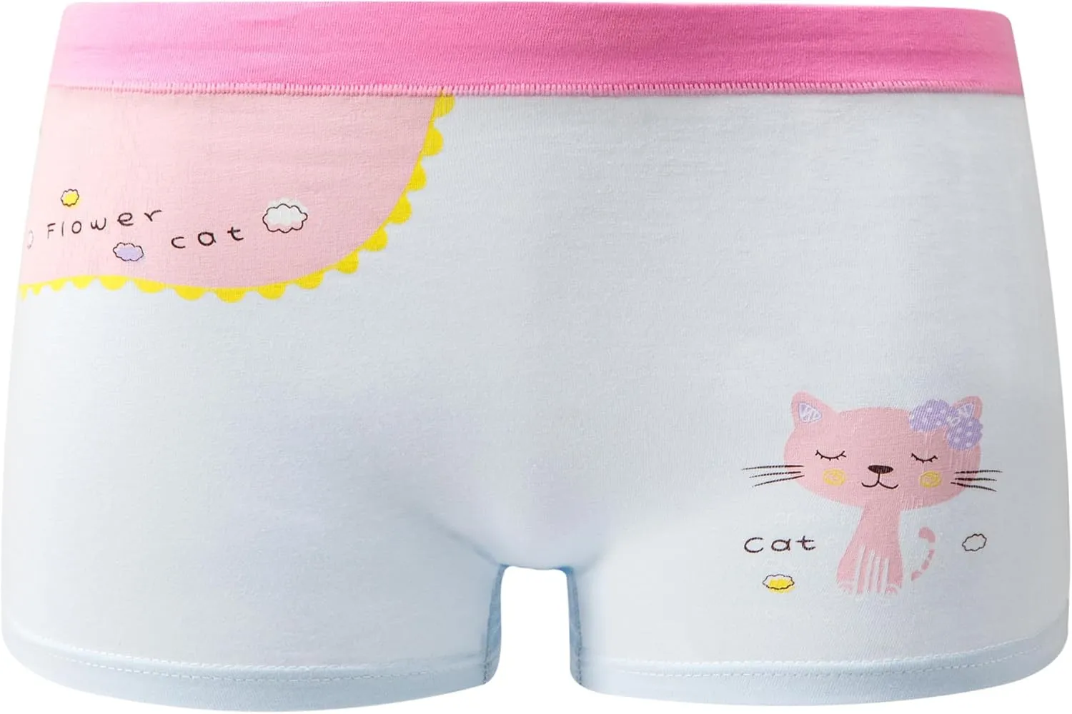 Girls Cotton Underwear Soft Boy Shorts Kids Boxer Briefs Panties(Pack of 5)