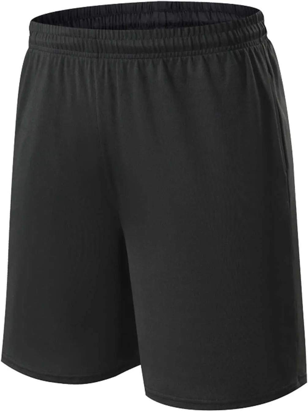 Gym Shorts Men Elastic Stretch Quick Dry Running Basketball Shorts Workout Drawstring Performance Athletic Shorts