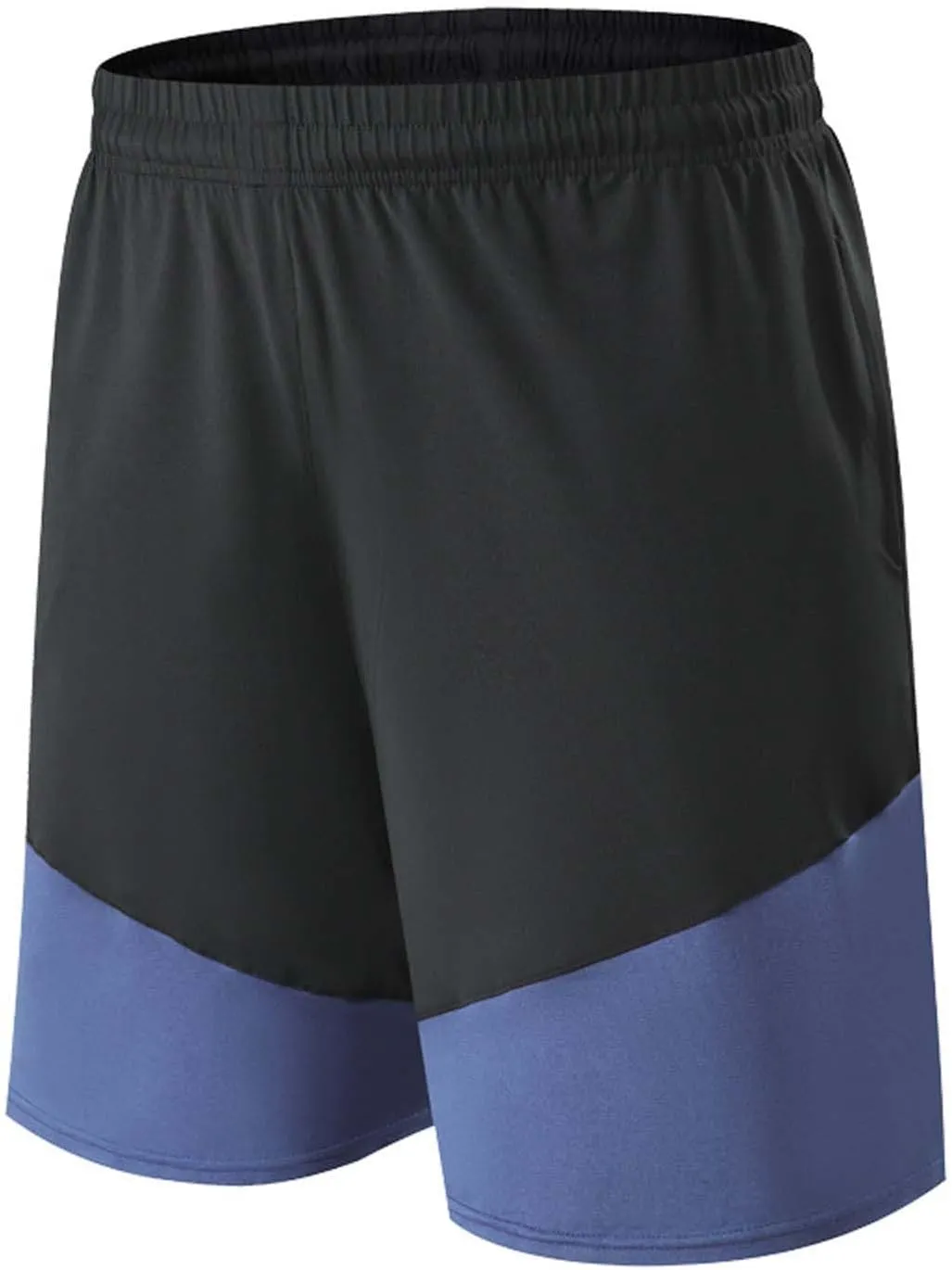 Gym Shorts Men Elastic Stretch Quick Dry Running Basketball Shorts Workout Drawstring Performance Athletic Shorts