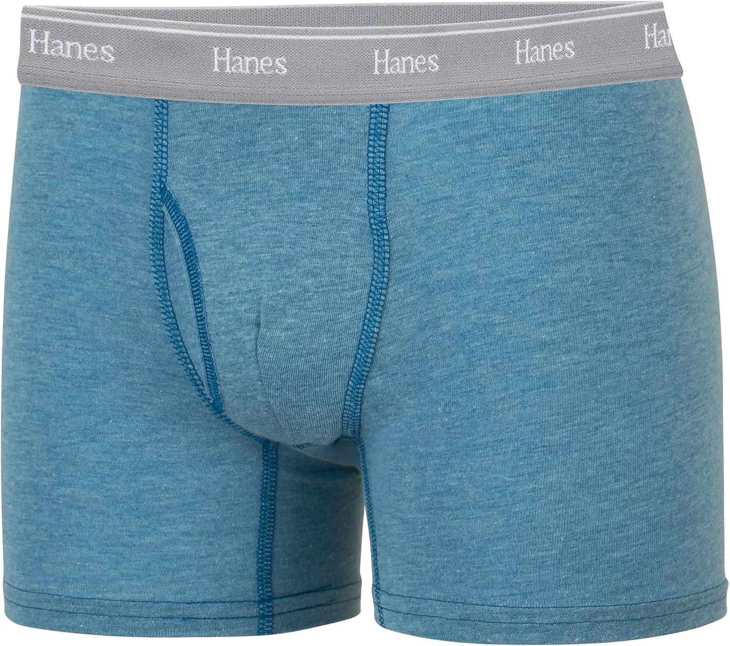 Hanes Boys' Originals Boxer Briefs, Tween Boy Underwear, Cotton Stretch, 6-Pack