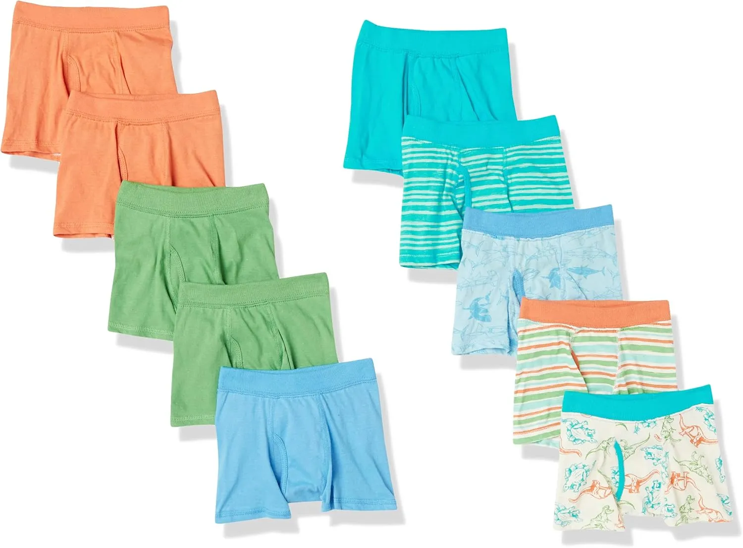 Hanes Boys' Pure Comfort Super Soft Tagless Smooth Underwear 10-Pack