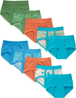 Hanes Boys' Pure Comfort Super Soft Tagless Smooth Underwear 10-Pack