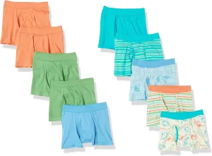 Hanes Boys' Pure Comfort Super Soft Tagless Smooth Underwear 10-Pack