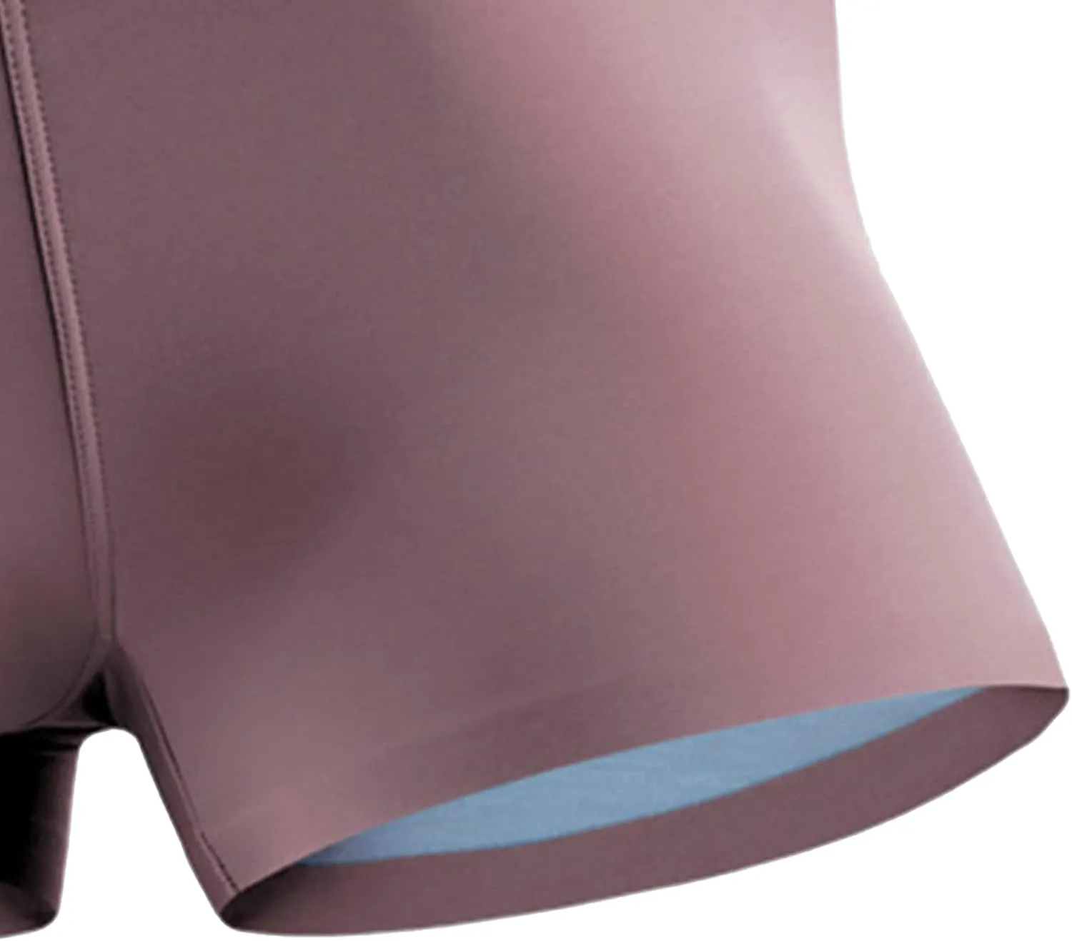 JEKE-DG Mens Ice Silk Boxer Briefs Stretch Breathable Underwear Trunks Seamless Underpants With Pouch Double