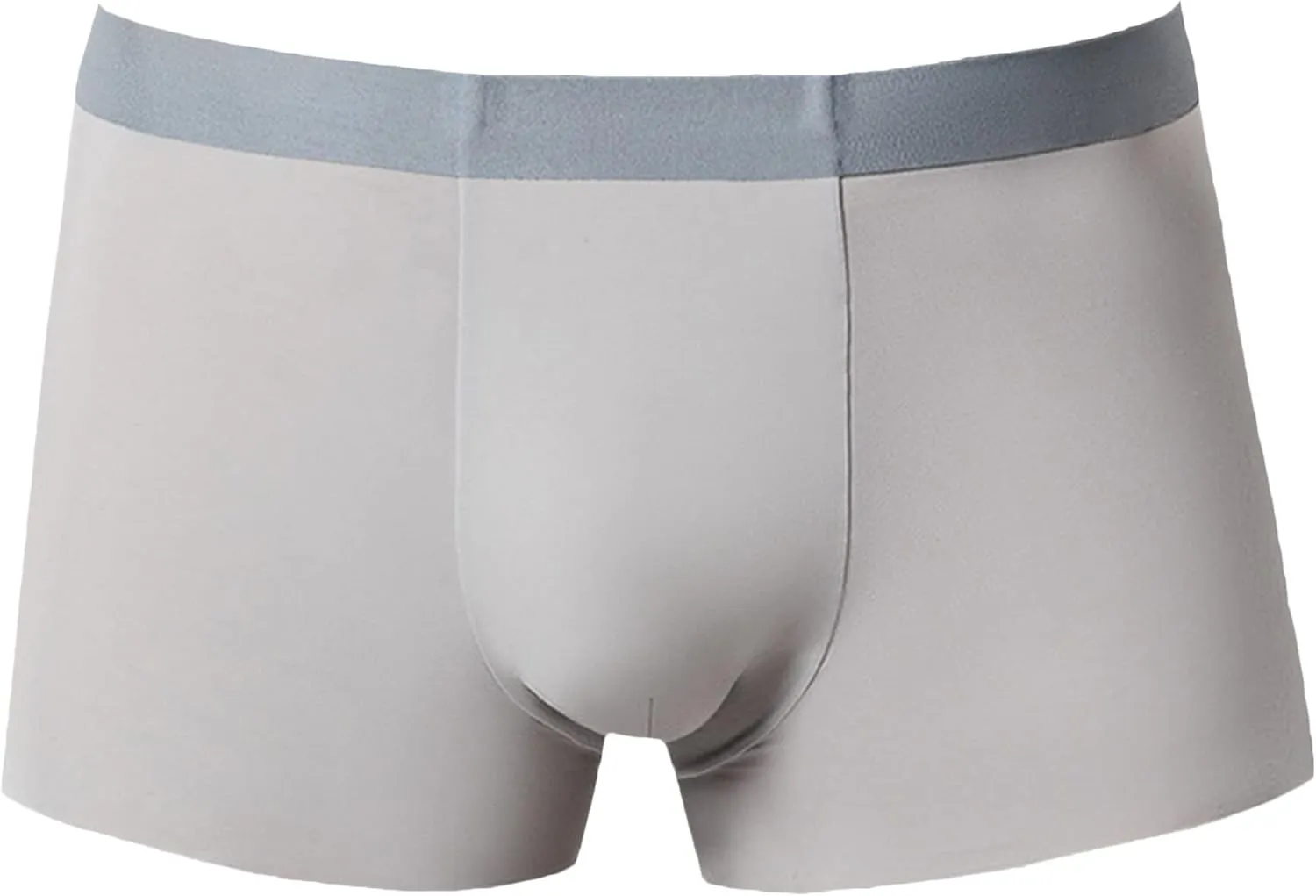 JEKE-DG Men's Ice Silk Boxer Briefs Traceless Sexy Breathable Underpants Soft Breathable Trunks Underwear