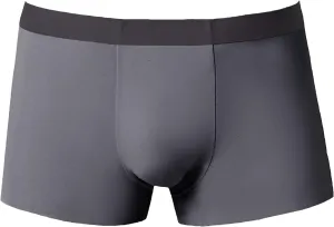 JEKE-DG Men's Ice Silk Boxer Briefs Traceless Sexy Breathable Underpants Soft Breathable Trunks Underwear