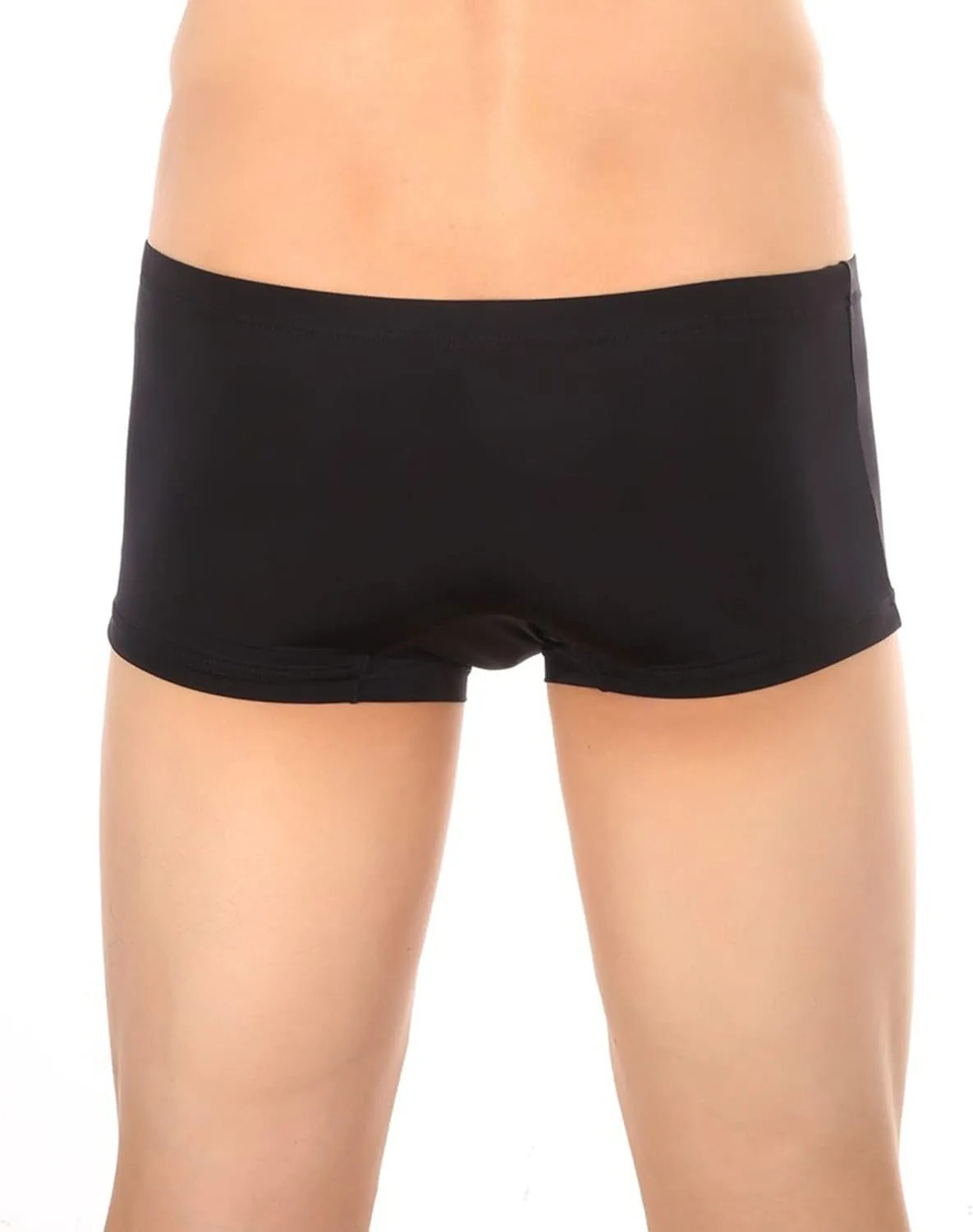 JEKE-DG Men's Ice Silk Breathable Boxer Briefs Sexy Low Rise Trunks Underwear Traceless Transparent Briefs