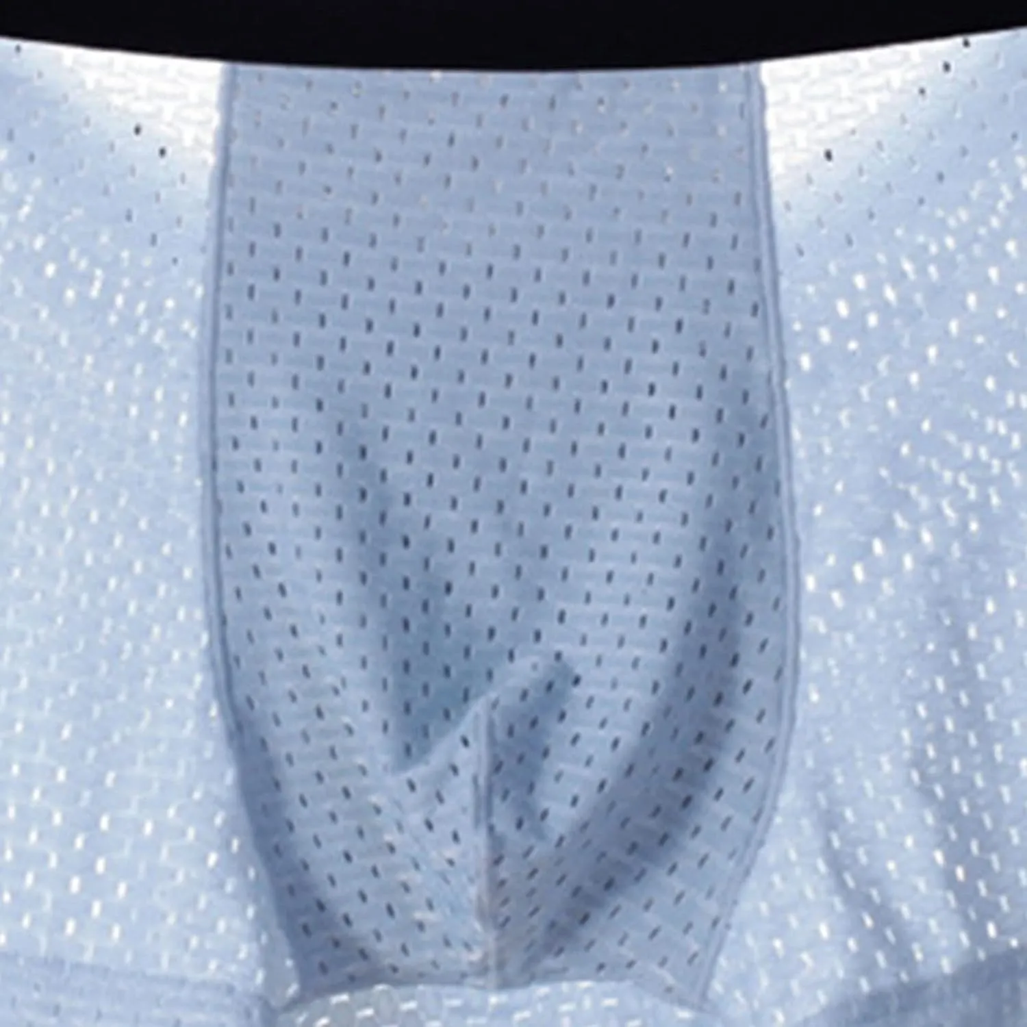 JEKE-DG Mens Ice Silk Breathable Mesh Boxers Sexy See Through Trunk Underwear Thin Bulge Pouch Boxer Briefs
