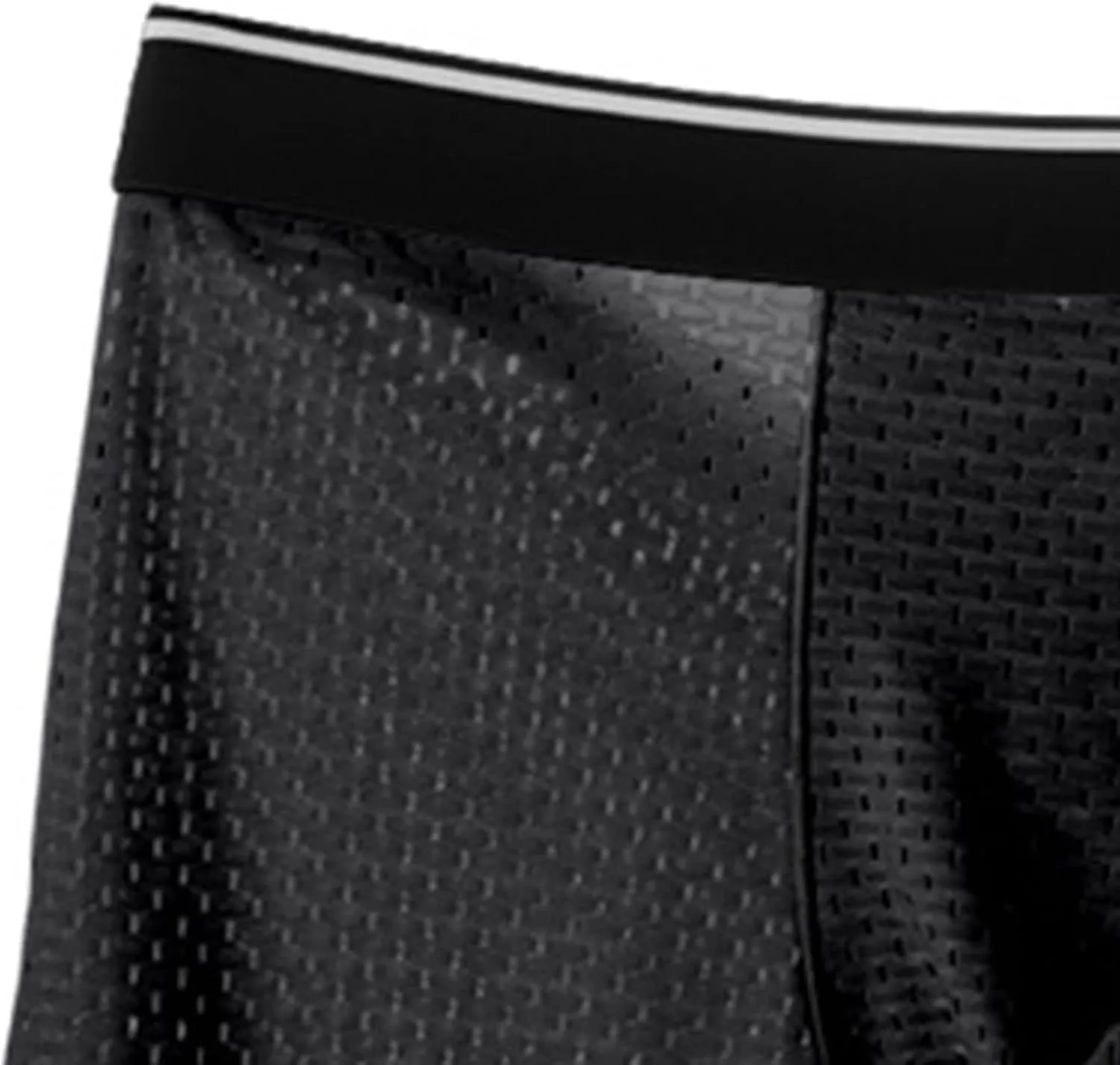 JEKE-DG Mens Ice Silk Breathable Mesh Boxers Sexy See Through Trunk Underwear Thin Bulge Pouch Boxer Briefs