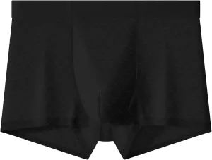 JEKE-DG Mens Ice Silk Mesh Boxer Briefs Breathable Cool Underwear Low Rise Stretch Boxers With Bulge Pouch