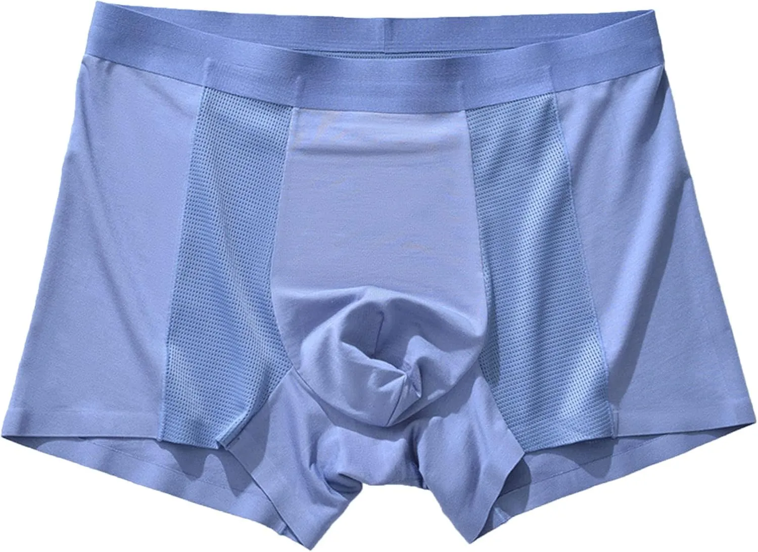 JEKE-DG Men's Mesh Ice Silk Underwear Comfortable Modal Boxer Briefs Soft Breathable Pouch Boxer Trunks Underpants