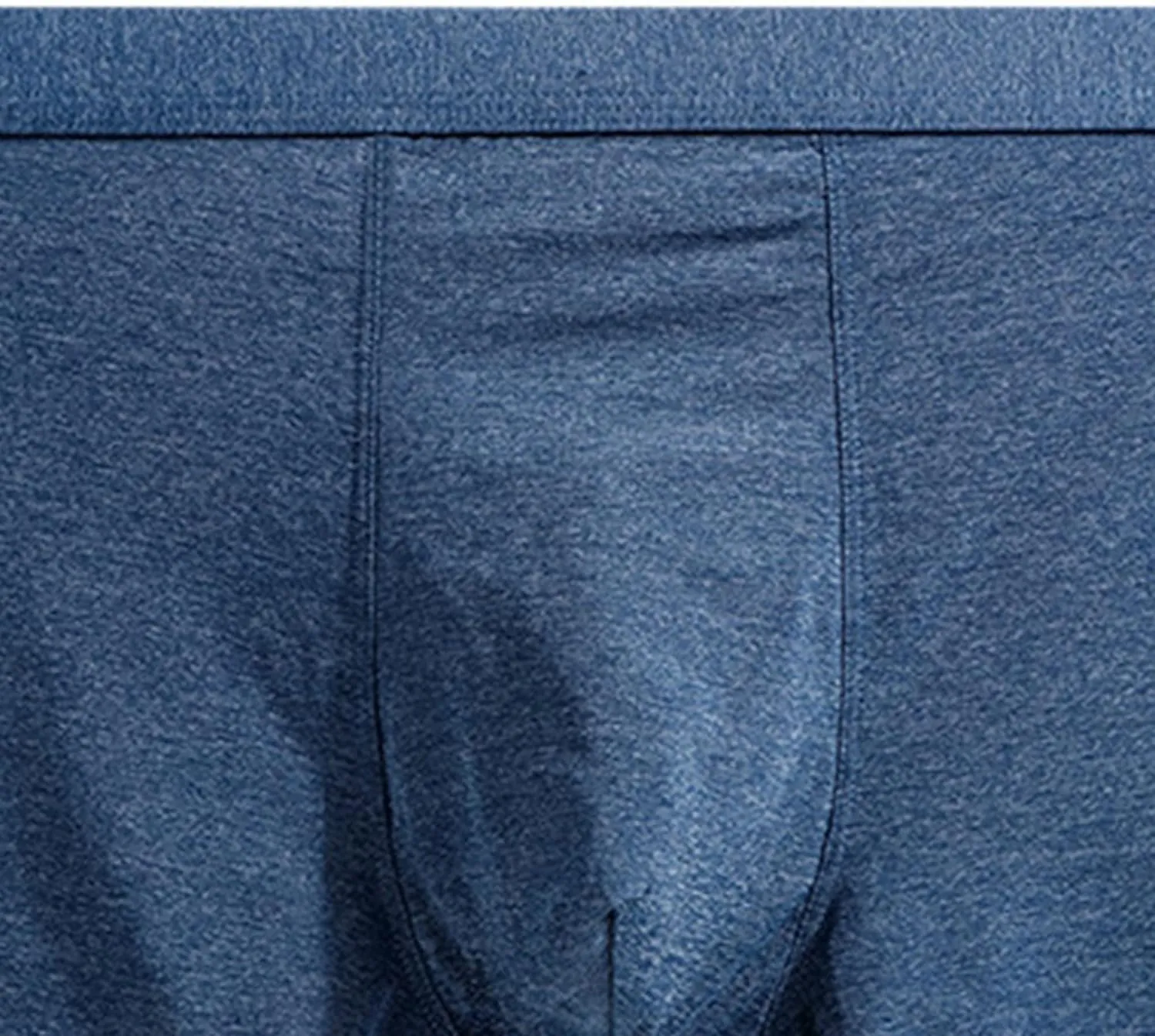 JEKE-DG Men's Silky Boxer Briefs Short Leg Underwear Ice Silk Underwear Trunks With Pouch Breathable Boxer Briefs